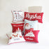 Christmas Name Cushion - With Stars